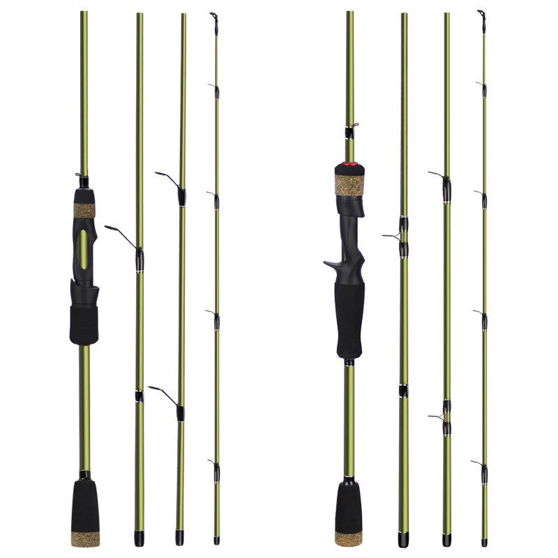 Carbon 4-Section Fishing Rod