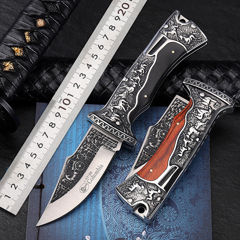 Custom Inlay Columbia Blade