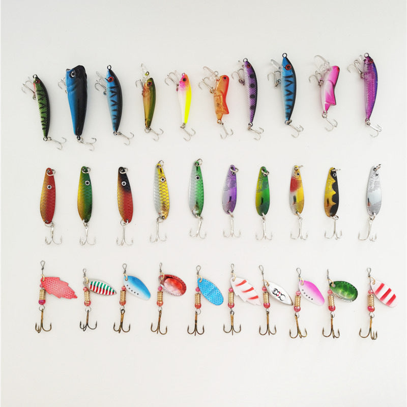 30 Count Fishing Lure Sets